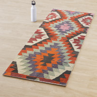 Oriental Antique Persian Turkish Kilim Carpet