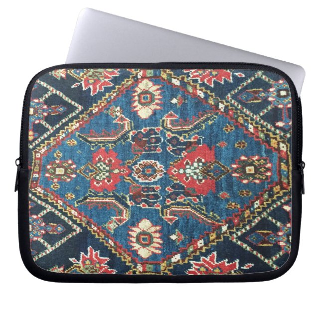 Oriental Antique  Persian Turkish Rug Carpet Laptop Sleeve (Front)