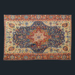 Oriental Antique Turkis Carpet Pattern Tea Towel<br><div class="desc">Colourful oriental,  Persian Turkish carpet.</div>