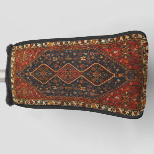 Oriental Antique Turkish Persian Carpet Rug Golf Head Cover