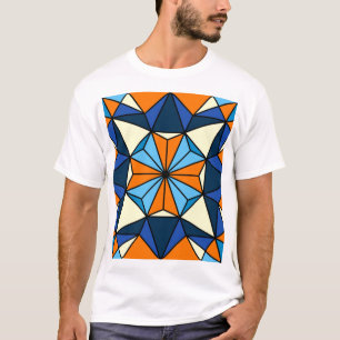 Oriental Arabic Geometric Seamless Pattern T-Shirt