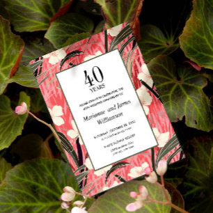 Oriental Bamboo Japanese Flower 40TH Anniversary