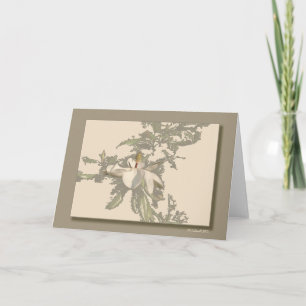 Oriental Beauty Card