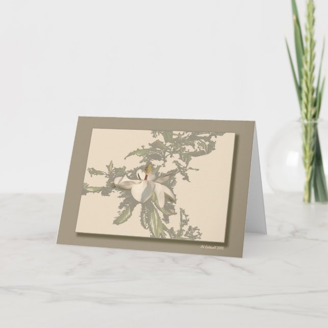 Oriental Beauty Card (Front)
