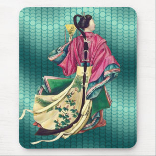 Oriental Beauty Mouse Pad