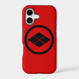 Oriental Black Red Takeda Japan Mon Vector Art