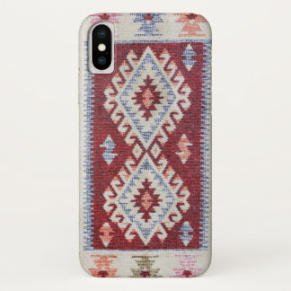 Oriental carpet. Ethnic decorative background. Case-Mate iPhone Case