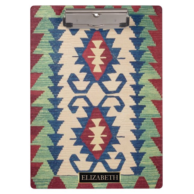 Oriental Carpet Killim Clipboard (Front)