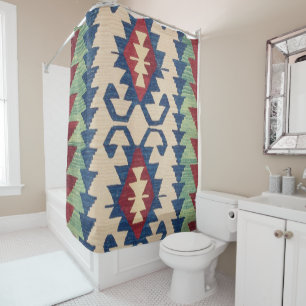 Oriental Carpet Killim  Shower Curtain