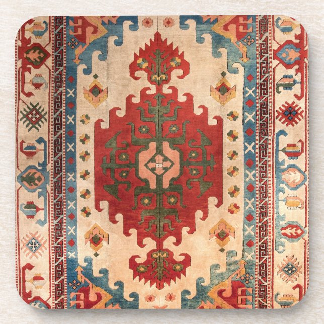 Oriental Carpet Rug Coaster (Front)