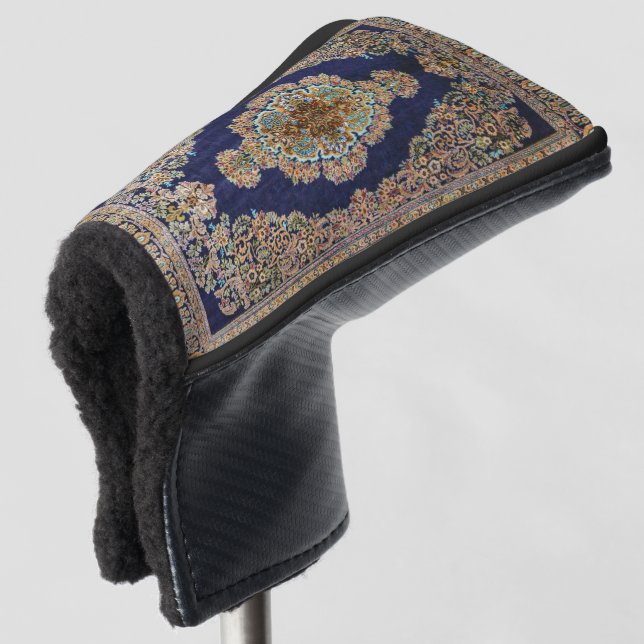 Oriental Carpet Rug Killim Golf Head Cover (3/4 Front)