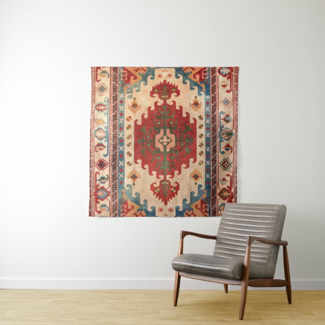 Oriental Carpet Rug Tapestry (In Situ (Horizontal))