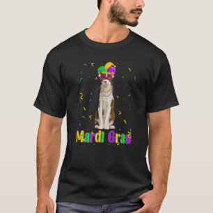 Oriental Cat Mardi Gras Meowdi Gras Kitten Mask T-Shirt
