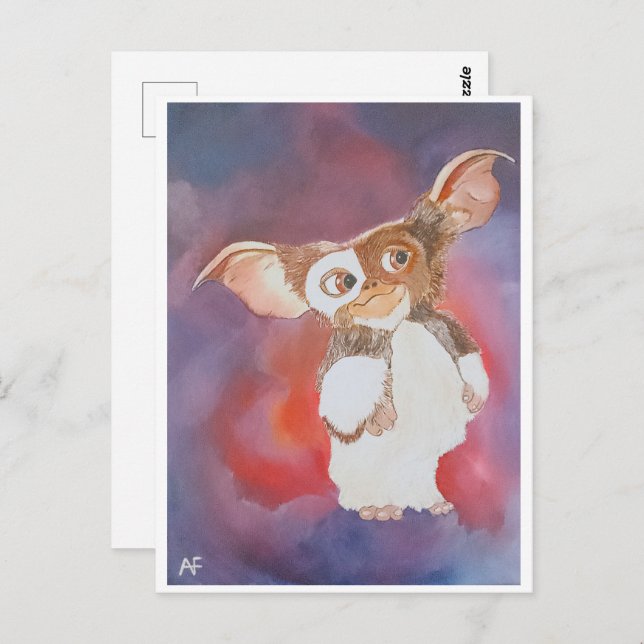 Oriental Creature Painting by Alfred Fox Postcard (Front/Back)