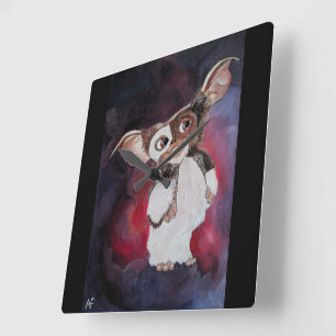 Oriental Creature Painting by Alfred Fox Square Wall Clock