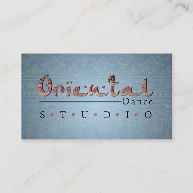 Oriental Dance - Business Card (Front)