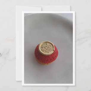 Oriental dessert holiday card