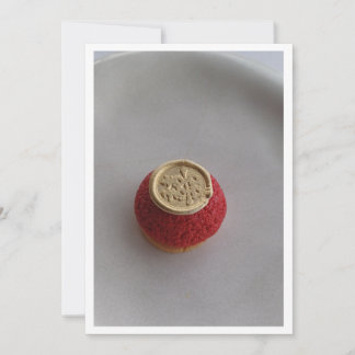 Oriental dessert holiday card