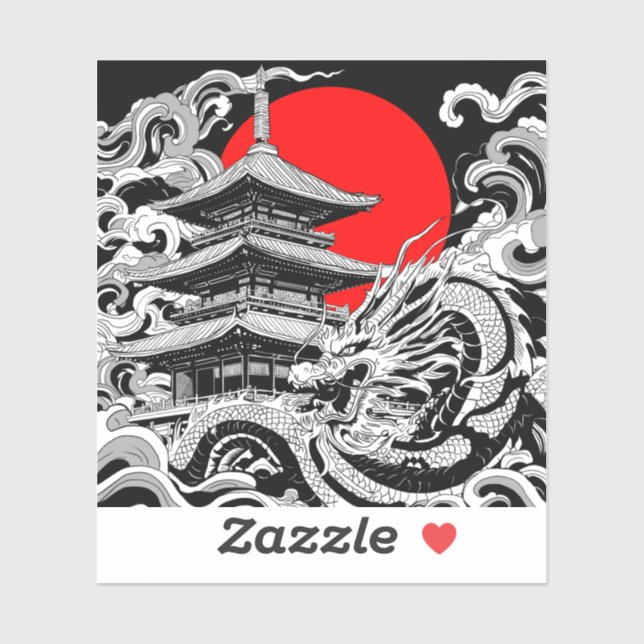 ORIENTAL DRAGON  (Sheet)