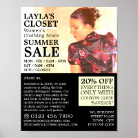 Oriental Dress, Women's Clothing Store Advertising