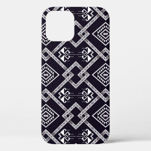 Oriental ethnic, traditional seamless background. iPhone 12 case