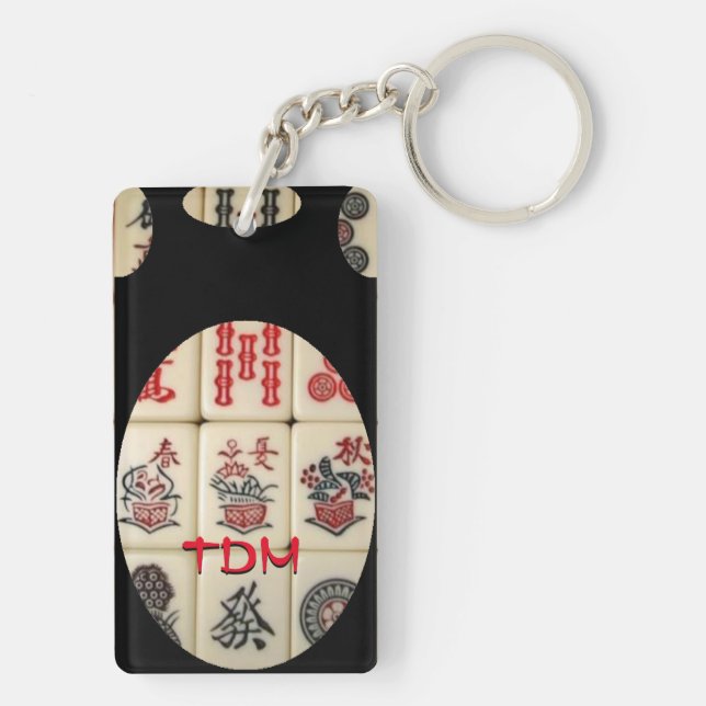 Oriental expression key ring (Back)