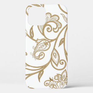 Oriental Floral: Flourish Tiled Ethnic. iPhone 12 Case
