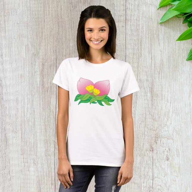 Oriental Fruit And Flowers T-Shirt (Creator Uploaded)