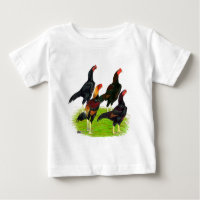 Oriental Game Fowl Quartet