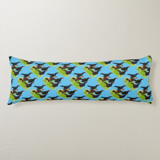 Oriental Game Fowl Quartet Body Cushion