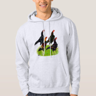 Oriental Game Fowl Quartet Hoodie