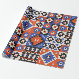 Oriental geometric seamless pattern. Ethnic design Wrapping Paper
