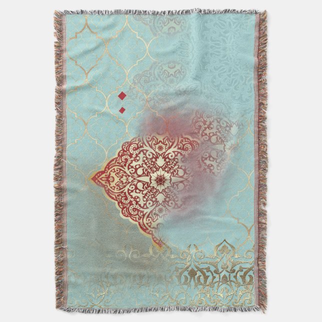 Oriental Glow - Blanket (Front Vertical)