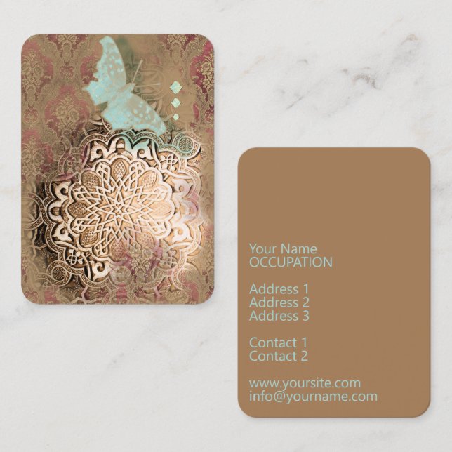 Oriental Glow II - Business Card (Front/Back)