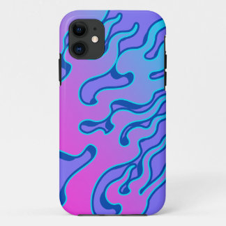 Oriental Japanese Neon Flame Case-Mate iPhone Case