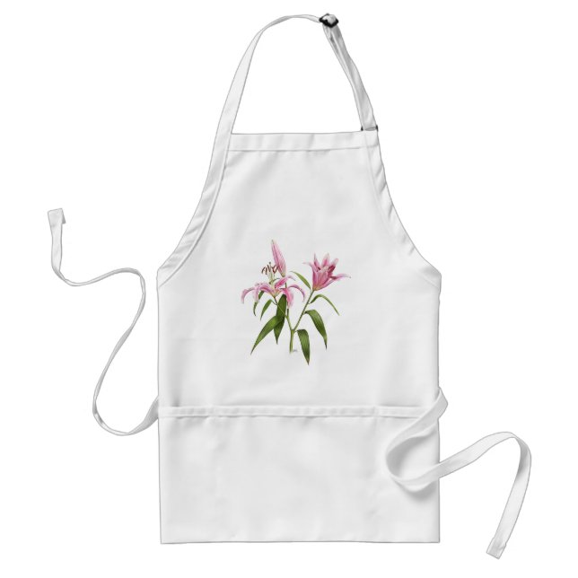 Oriental Lily - Stargazer Standard Apron (Front)