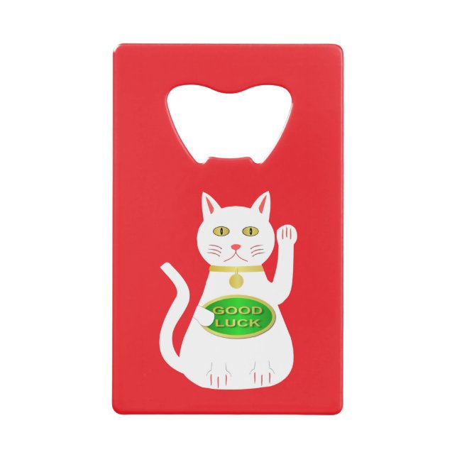 Oriental Lucky Cat Custom Name (Front)