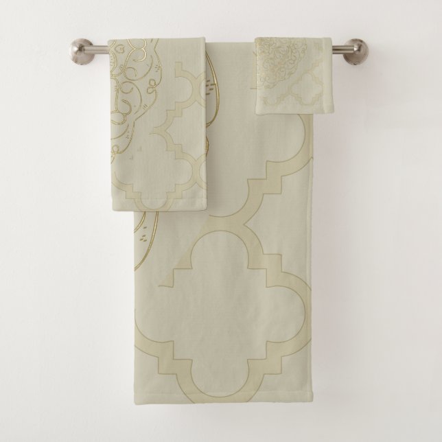 Oriental Mandala - Bathtowel Set (Insitu)