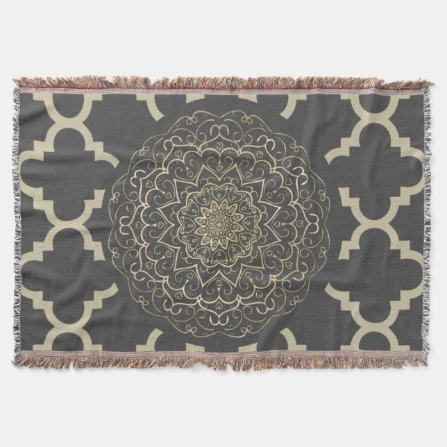 Oriental Mandala - Blanket (Front)