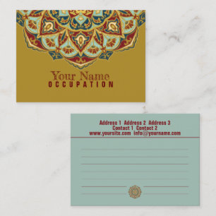 Oriental Mandala - Business Card