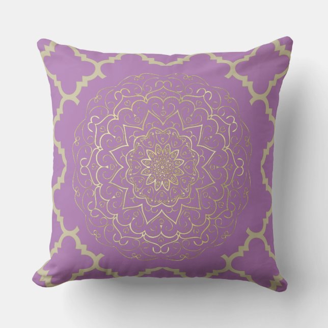 Oriental Mandala - Pillow (Front)