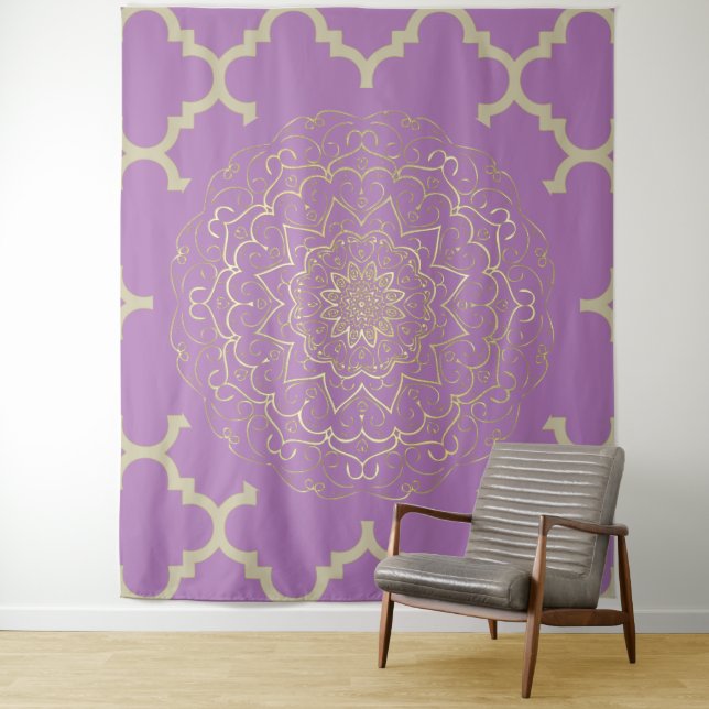 Oriental Mandala - Tapestry (In Situ)