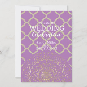 Oriental Mandala - Wedding Invitation Card