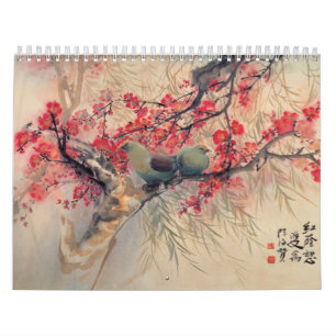 Oriental Master Art Plants Calendar