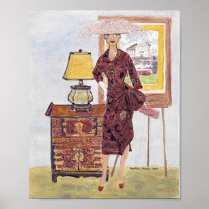 Oriental Matisse #2 Poster