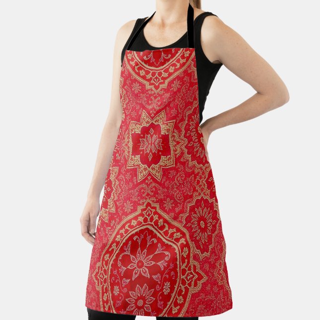 ORIENTAL Moroccan Indian Bohemian - Apron (Insitu)