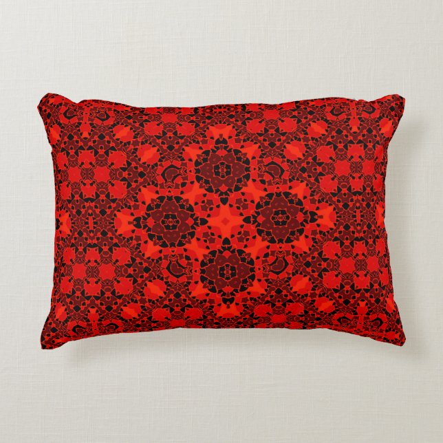 Oriental ornament decorative cushion (Front)