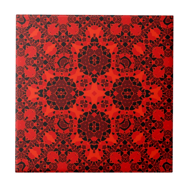 Oriental ornament tile (Front)