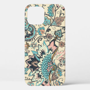 Oriental Paisley: Stylised Textile Elegance. iPhone 12 Case