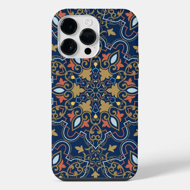 Oriental Pattern Phone iPhone Case (Back)
